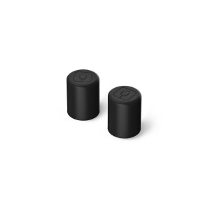 Bru Mate Magnetic Straw Cover 2-Pack Negras | CO_BRU12040