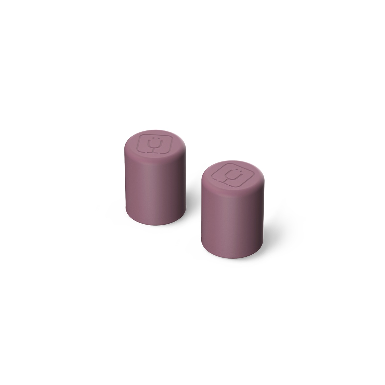 Bru Mate Magnetic Straw Cover 2-Pack Rosas Gris Marrones | CO_BRU44703